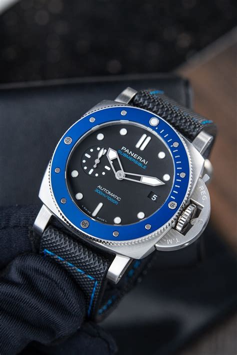 panerai submersible blue|ww panerai submersible.